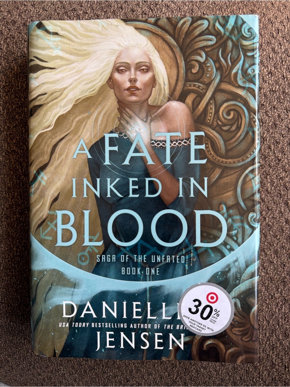 A Fate Inked in Blood Hardcover | Danielle L. Jensen | Romantasy BookTok Fav!
